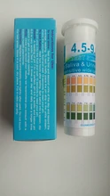 Papel para prueba de PH, botella de 150 tiras, PH 4,5-9,0, para Indicador de orina y Saliva