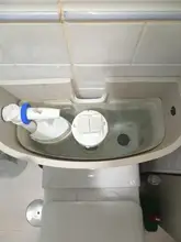 Tank-Button Bathroom-Accessories Toilet Dual-Flush Round-Shape 48mm/38mm