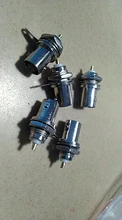 Conector de soldadura hembra BNC, Panel de montaje Coaxial para piezas de máquina de soldadura, 5 unids/lote