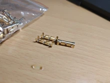 Terminal en forma de U, conectores de insertos en frío, terminal de fascia de dientes pequeños, 100-0,5 mm2, unids/lote