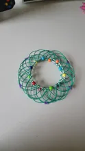Fidget Juguetes | Juguetes Fidget | Fidget Juguetes Popit hacer magia de acero anillo de hierro de descompresión cesta Flexible suave mágico Juguetes Anti estrés regalos de los niños Juguetes