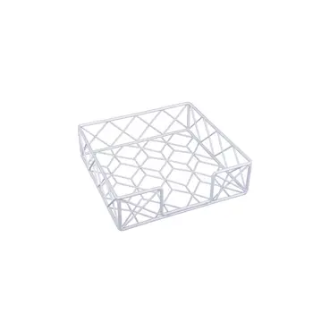 KOOK TIME Table napkin holder/napkin holder, Net design, for 33x33cm paper napkins, metal White
KOOK TIME Table napkin holder/napkin holder, Net design, for 33x33cm paper napkins, metal White