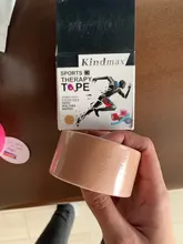 Kindmax-Cinta de kinesiología fija para alivio del dolor de rodilla, cinta de belleza para estiramiento facial, 5cm, 5m, herramientas de eliminación de arrugas