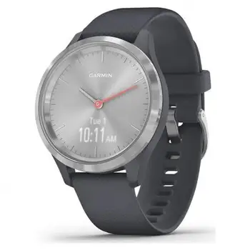 SMART WATCH WITH GPS GARMIN VIVOMOVE 3S COLOR SILVER WITH BLUE STRAP-39MM-TOUCH SCREEN-BT-5ATM - MULTISPORT - FR
SMART WATCH WITH GPS GARMIN VIVOMOVE 3S COLOR SILVER WITH BLUE STRAP-39MM-TOUCH SCREEN-BT-5ATM - MULTISPORT - FR