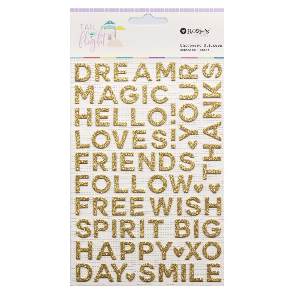CRZCrafter Chipboard Stickers Glitter Design Words Craft Scrapbooking Cardmaking Journal Self Adhesive Embellishments Decoration
CRZCrafter Chipboard Stickers Glitter Design Words Craft Scrapbooking Cardmaking Journal Self Adhesive Embellishments Decoration