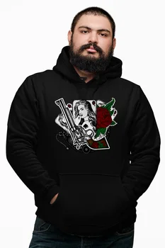 Angemiel Wear Poker Quartet Black Male Hooded Sweatshirt
Angemiel Wear Poker Quartet Black Male Hooded Sweatshirt
