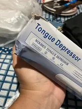 Deflector de lengua desechable, palitos de bambú, tatuaje de cera, herramienta de salud para la belleza, 100 Uds., envío gratis