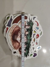 Pegatinas de dibujos animados de setas para teléfono y portátil, 50 Uds.