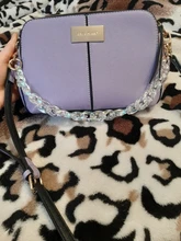 Resin Chain Accessory-Parts Handbag Luxury Strap Acrylic Transparent Shoulder Woman New-Fashion