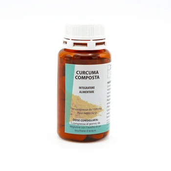 CURCUMA - 40 COMPRESSE. CHIAMATA ANCHE LA POLVERE D'ORO PRESENTA SVARIATE PROPRIETA' PER L'ORGANISMO UMANO.
CURCUMA - 40 COMPRESSE. CHIAMATA ANCHE LA POLVERE D'ORO PRESENTA SVARIATE PROPRIETA' PER L'ORGANISMO UMANO.