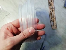 Corset de bonado de plástico y poliéster transparente, 5 yardas, envío directo