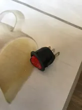 ON/OFF ronda interruptor basculante punto luz coche iluminado por LED tablero de instrumentos Dash Van 12V 220V círculo interruptor