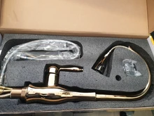 Kitchen-Faucets Tap-Mixer Pull-Out Single-Hole-Handle Gold Silver Tap-866011 Swivel-Degree