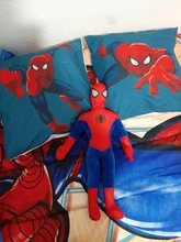 Funda de cojín de superhéroe de Marvel, 45x45cm, Spiderman, Caption America, impresión del Iron man, funda de almohada suave para decoración del hogar, regalo para seguidores