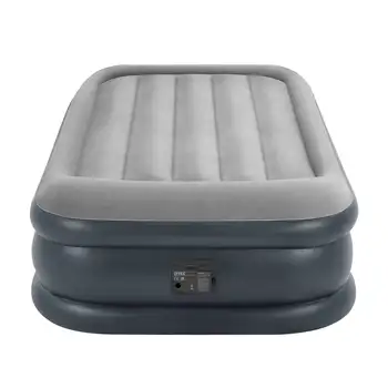 Intex hard-Beam Standard Deluxe Pillow inflatable single mattress 99x191x42 cm Camping air bed for 1 person gray Color
Intex hard-Beam Standard Deluxe Pillow inflatable single mattress 99x191x42 cm Camping air bed for 1 person gray Color
