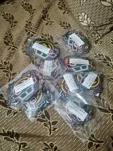 Pegatinas de neón para niños, juguetes de regalo, pegatinas bonitas de Anime para ordenador portátil, monopatín, teléfono, maleta para guitarra, nevera, bicicleta, coche, 50 Uds.