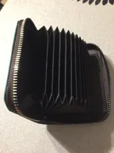 Tarjetero de piel sintética para mujer, Cartera de 9 Bits/10 Bits + 2 posiciones grandes con cremallera, Tarjetero con personajes bonitos