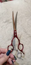 Dog-Grooming-Scissors Curved-Shears Purple Dragon Professional 440C Z4009 Animal