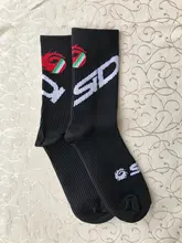Calcetines de ciclismo para hombre y mujer, medias deportivas para correr, protegen los pies, transpirables, novedad