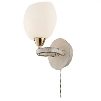 Cl131313 octave White + gold wall lamp 
Cl131313 octave White + gold wall lamp