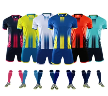 Customize Football Team Jersey Shorts Set Print Embroidered Logo Name Number Uniforms Blue Orange Soccer T-Shirt Adult Kids Men
Customize Football Team Jersey Shorts Set Print Embroidered Logo Name Number Uniforms Blue Orange Soccer T-Shirt Adult Kids Men
