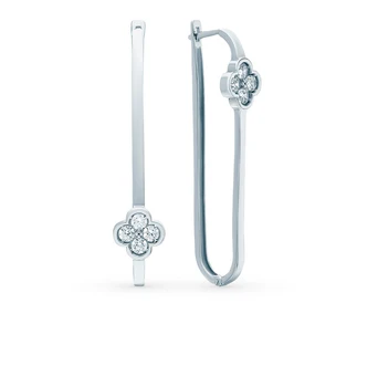 Silver earrings with cubic zirconia sunlight sample 925
Silver earrings with cubic zirconia sunlight sample 925