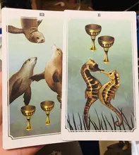 La nueva serie de cartas de Tarot Kipper tarjetas de Oracle fascinado amor adivinación destino Oracle cartas juego de mesa tarjeta de juego