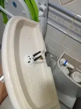 Tank-Button Bathroom-Accessories Toilet Dual-Flush Round-Shape 48mm/38mm