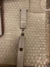 Correa de cuero genuino para Apple Watch, Correa con cierre de mariposa para iWatch de 44mm, 40mm, 42 y 38