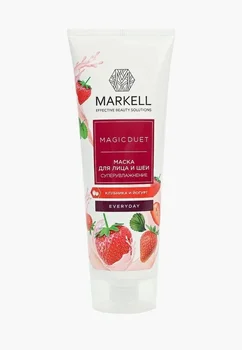 Mask for face super moisturizing strawberry and yogurt magic duet Markell
Mask for face super moisturizing strawberry and yogurt magic duet Markell