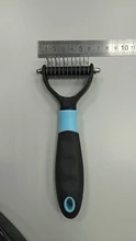 Pet Hair Removal Comb for Dog Cat Detangler Fur Trimming Dematting Deshedding Deshedding