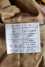 Gabardina entallada de un solo pecho para hombre, largo caqui, moda, S-3XL