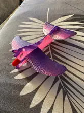 Gran oferta 6 uds planeadores juguetes fiesta niños modelos de avión, juguetes regalo para niños Mini MODELO DE Dron juguetes bebé