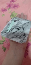 Tarjetero con textura de mármol, cartera pequeña de bolsillo para tarjetas de crédito, delgado y delgado, color blanco
