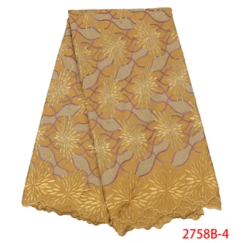High Quality Africa Cotton Lace Fabric with Stones Swiss Voile Lace in Switzerland Nigerian Dry Lace for Clothes AMY2758B-1
High Quality Africa Cotton Lace Fabric with Stones Swiss Voile Lace in Switzerland Nigerian Dry Lace for Clothes AMY2758B-1