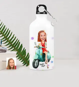 Personalized Women 'S Vespa Themed Caricature Of Metal Water bowl (500 ml.)
Personalized Women 'S Vespa Themed Caricature Of Metal Water bowl (500 ml.)