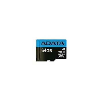MicroSDXC Premier capacity 64 GB UHS-I class 10 speed 85 MB/s + AdattoreADATA25.43
MicroSDXC Premier capacity 64 GB UHS-I class 10 speed 85 MB/s + AdattoreADATA25.43