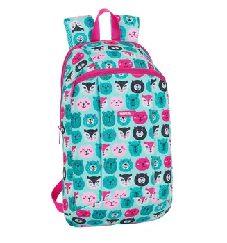 MINI Backpack SAFTA turquoise animals
MINI Backpack SAFTA turquoise animals