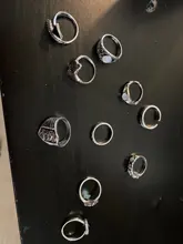 KSRA-anillos de nudillos de estrella de oro Vintage para mujer, anillos de cristal bohemio, Estrella creciente geométrica, conjunto de anillos de dedo para mujer, joyería 2020