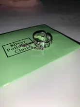 Foxanry-anillos de plata de ley 925 para mujer, cadena creativa de moda, borla, Planeta, Vintage, Punk, joyería para fiesta, regalos