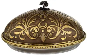 Mons Igneus Speculo The Saddlery Bowl Handmade Glass All Patterns Decorated 24 Carat Gold Gilding and Glass Paints.
Mons Igneus Speculo The Saddlery Bowl Handmade Glass All Patterns Decorated 24 Carat Gold Gilding and Glass Paints.