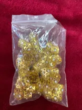 50 unids/lote de diamantes de imitación de oro pelo temor trenzas Dreadlock perlas ajustable trenza esposas Clip en forma de corazón de la extensión del pelo de joyería