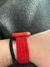 Correa trenzada para Apple watch, Correa trenzada para iWatch de 44mm y 40mm, pulsera de reloj de tela de 38mm/42mm, serie applewatch 6 5 4 3 SE