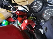 Barra de elevador de manillar de motocicleta, abrazadera Universal de 28mm y 22mm, 3 colores, para Honda, BMW, R1200GS, YAMAHA MT07 y MT09