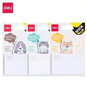 DELI EA55902 Sticky Notes Student Message Stickers 3 Bags/Lot N Times Memo Pad Post It Sticker School Supplies Writing Pads
DELI EA55902 Sticky Notes Student Message Stickers 3 Bags/Lot N Times Memo Pad Post It Sticker School Supplies Writing Pads