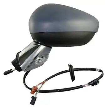 CITROEN REARVIEW C3 2010 ELEC. TERM. C/FAN. C/PROBE CHROME BASE C/BREAKFAST. 7PIN Right Compatible
