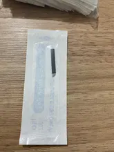 Tebori-agujas de tatuaje en forma de U para maquillaje Permanente, cuchillas de cejas, pluma Manual, 100 Uds., 0,18mm, 12 14 16 18