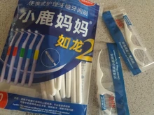 Fawnmum-cepillo de dientes Interdental de 0,6-1,2mm, herramienta Dental de ortodoncia en forma de L, para limpieza y cuidado bucal