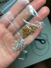 OlingArt-Tubo de posicionamiento en forma de U de cobre de alta calidad, engarce de varias cuerdas, fabricación de joyería, 4MM, 60 uds.