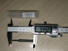 LAVIE-broca recta de carburo de tungsteno, broca de enrutador de doble flauta individual, vástago de 6mm, Fresa de madera para herramienta de carpintería, MC06020, 1 unidad